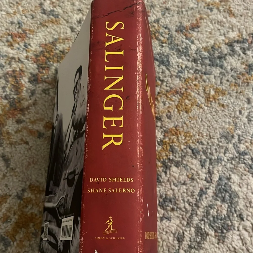 SALINGER Official Book of the Documentary Film DAVID SHIELDS HCDJ 1ST/1ST print